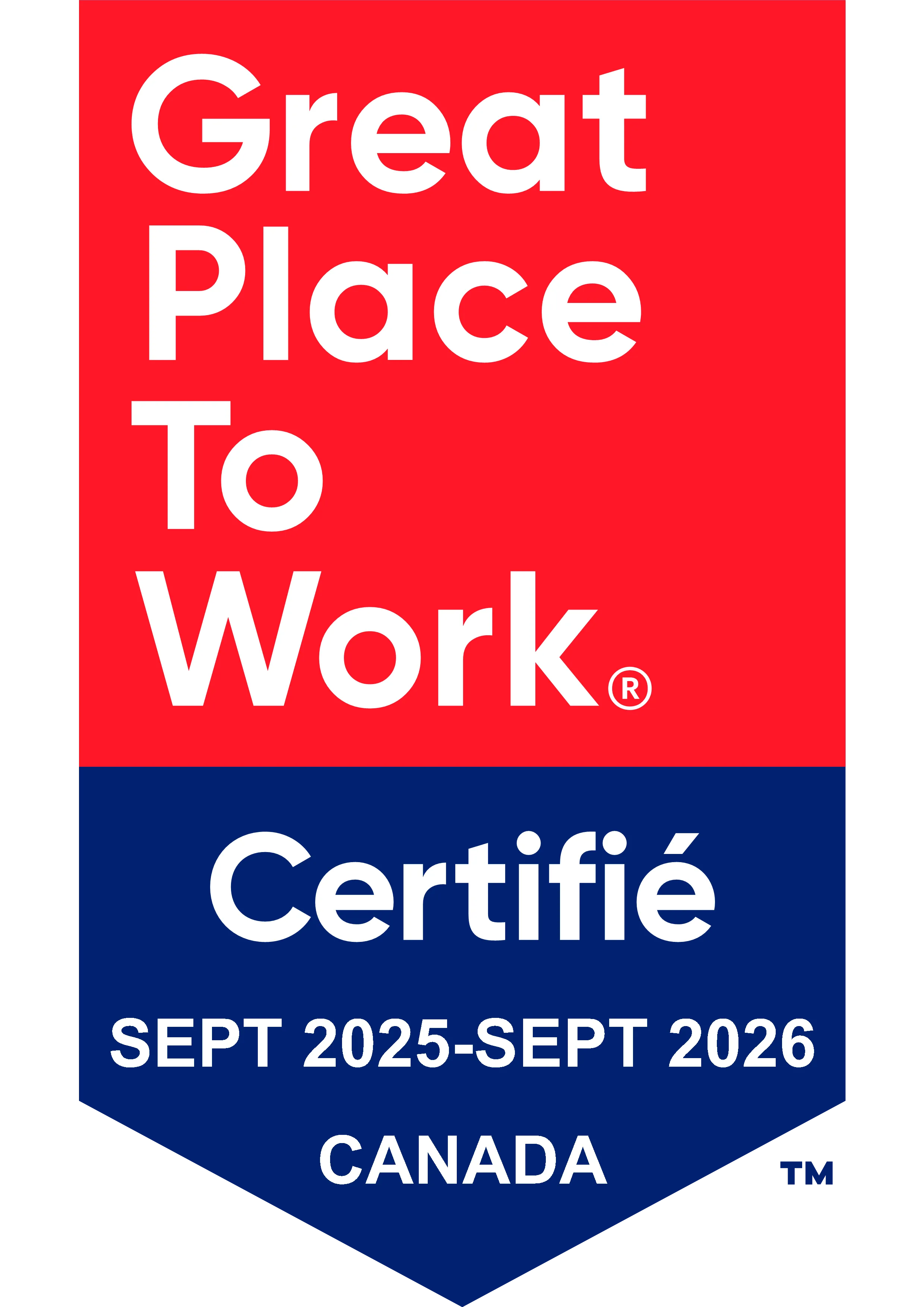 Great place to work logo