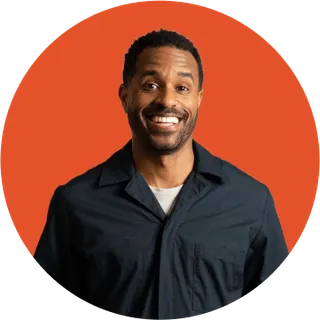 A person smiling