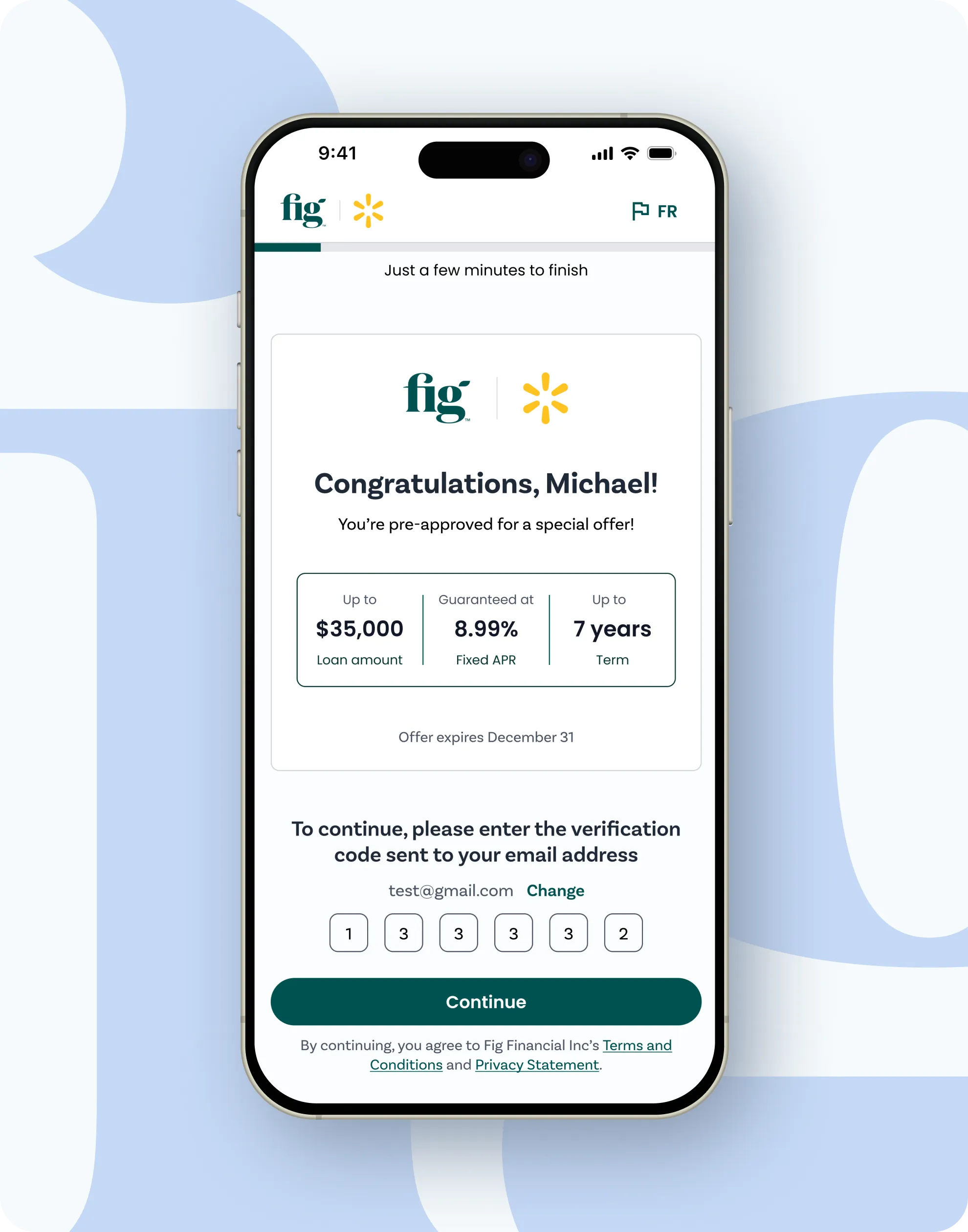 Check your rate in seconds