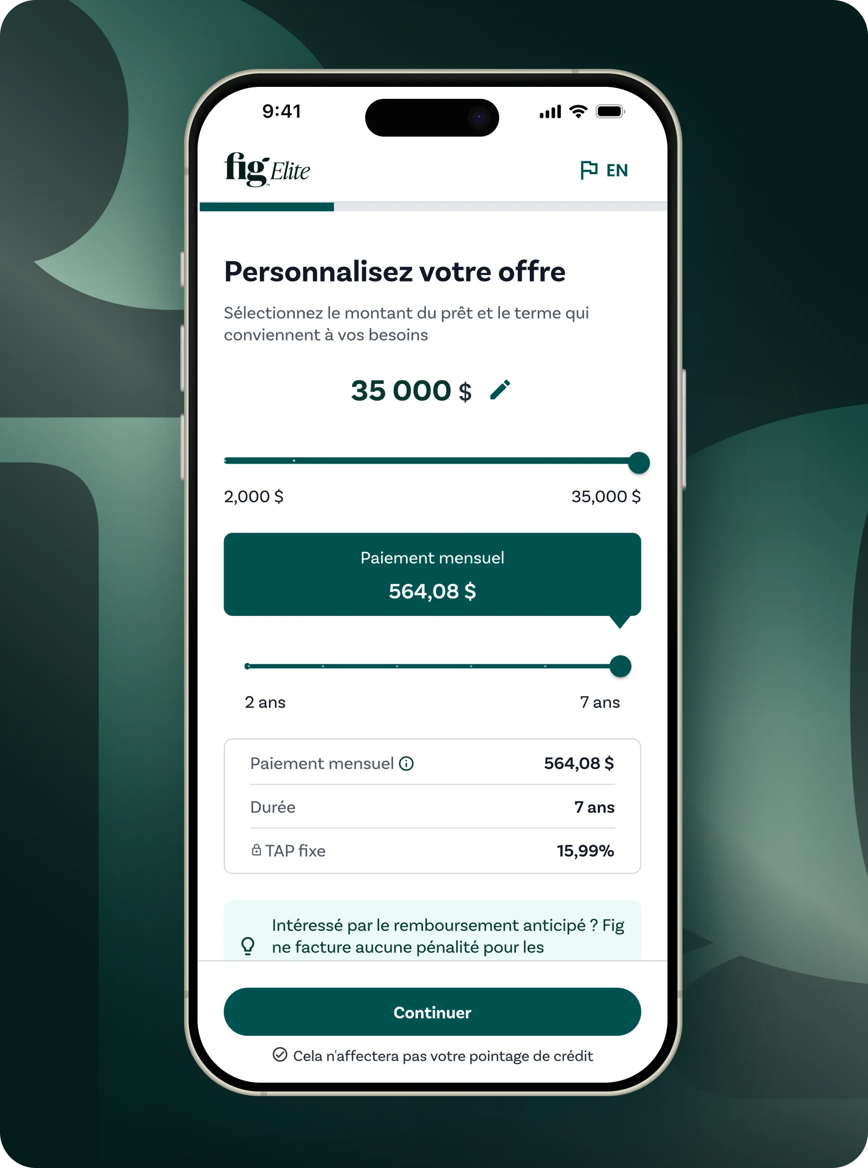 Faite votre demande en quelques minutes