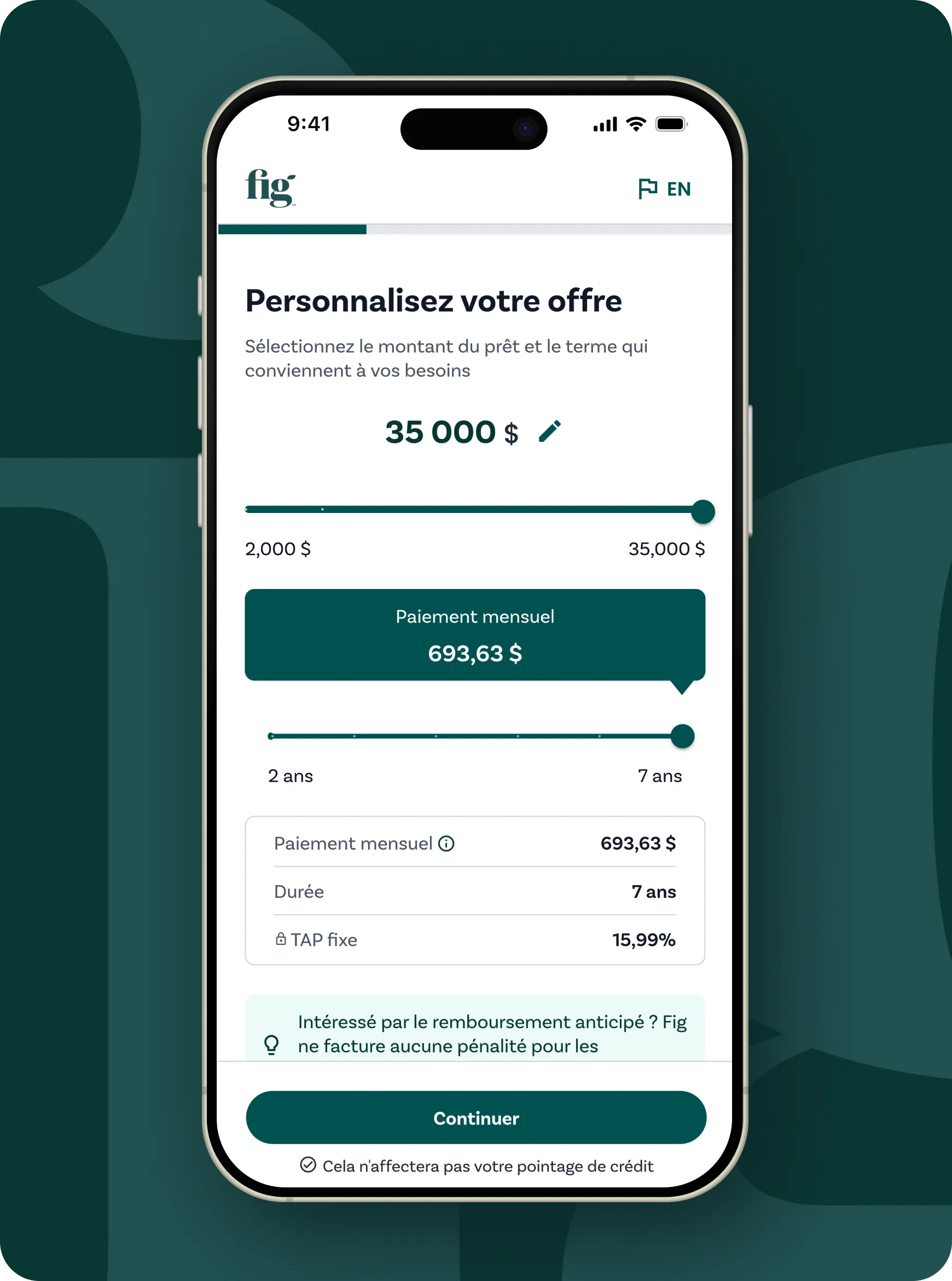 Faite votre Demande en quelques minutes