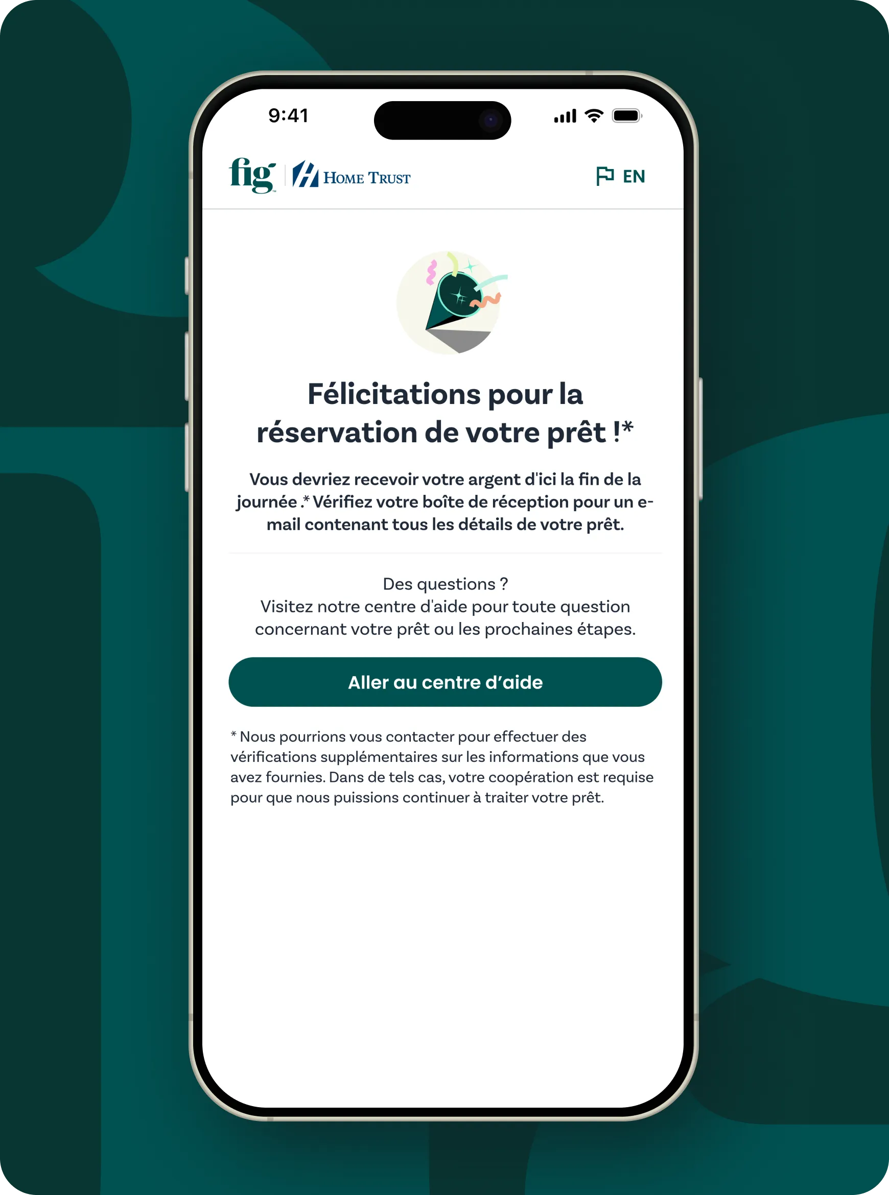 Recevez vos fonds en quelques jours