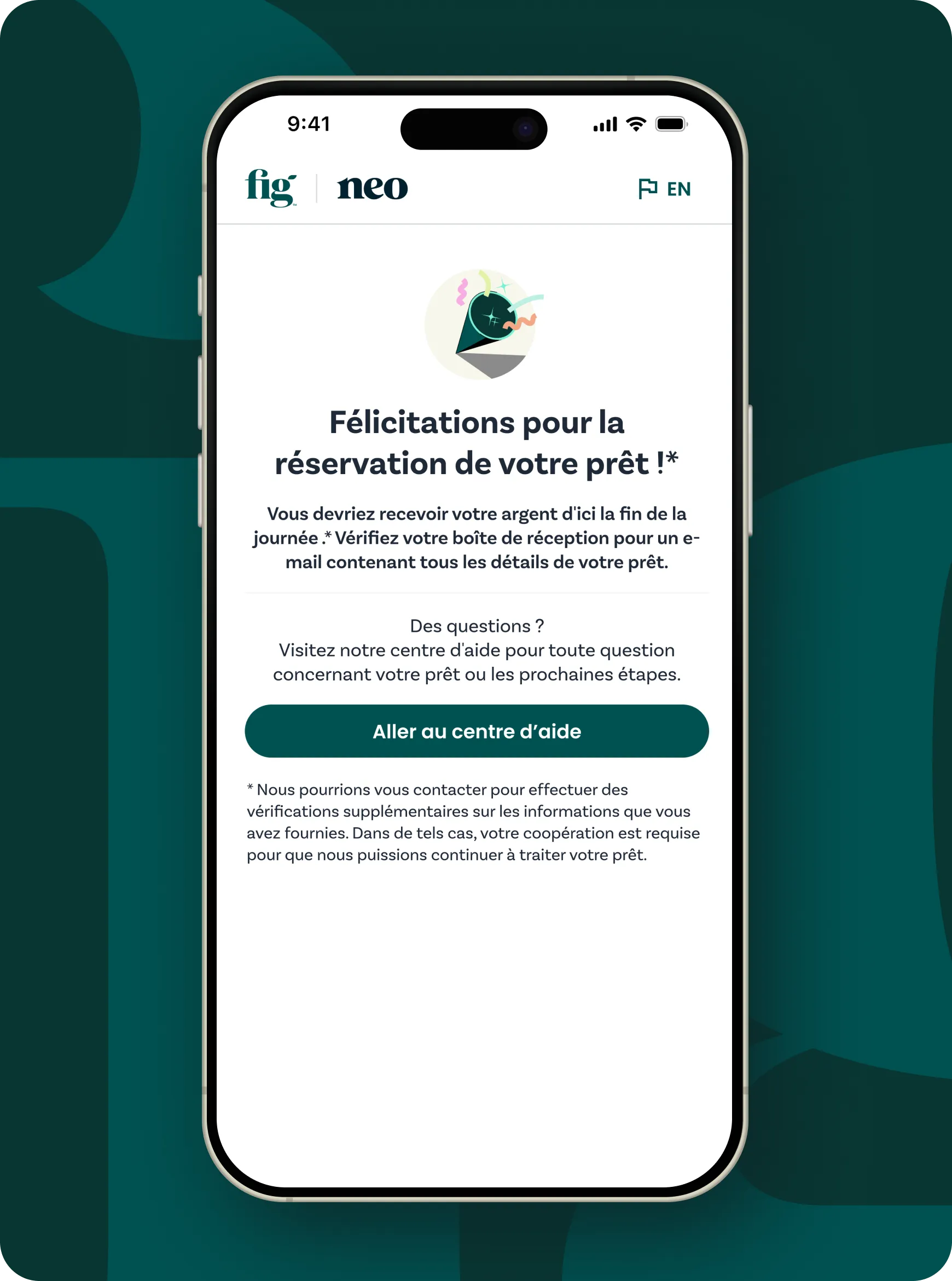 Recevez vos fonds en quelques jours