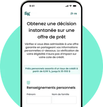 Offre en quelques secondes